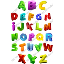 Alphabet SVG Clipart Bundles