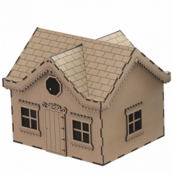 Doll houses laser cut files