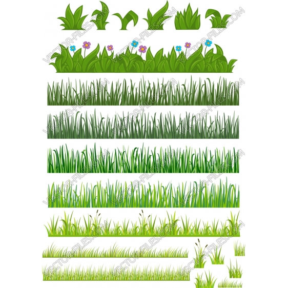 Grass bundle SVG clipart