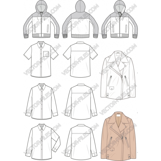 Clothing bundle SVG clipart