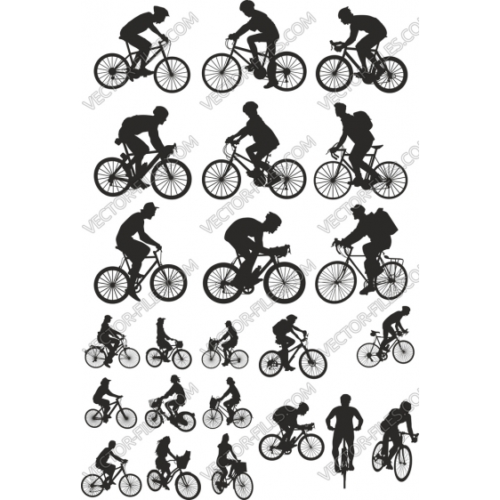 From bike bundle SVG clipart