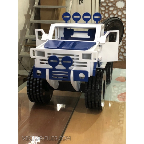 Adventure Off-Road Vehicle Laser Cut File