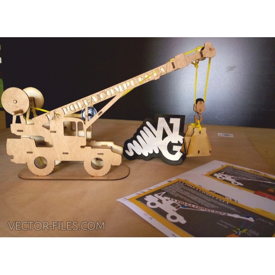 Wooden Crane Puzzle – The Engineer’s Delight