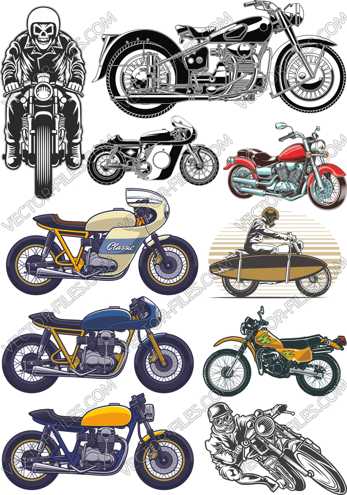 Motobike SVG, Motobike clipart, Motobike svg file, Motobike vector, svg ...