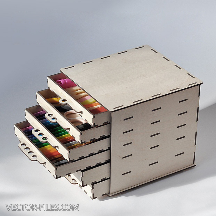 Small Box With Lid, Laser Cut Files, Laser Cut Template, Laser Cut Pattern,  Vector Model,vector Plan,instant Download 